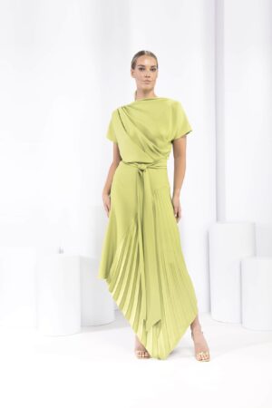 Kevan John Satin Crepe